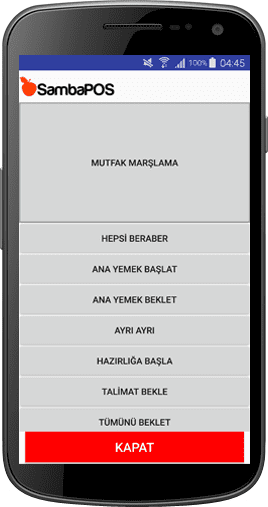 5.1.12.a. Android Mobil Client V2 El Terminali Kullanımı