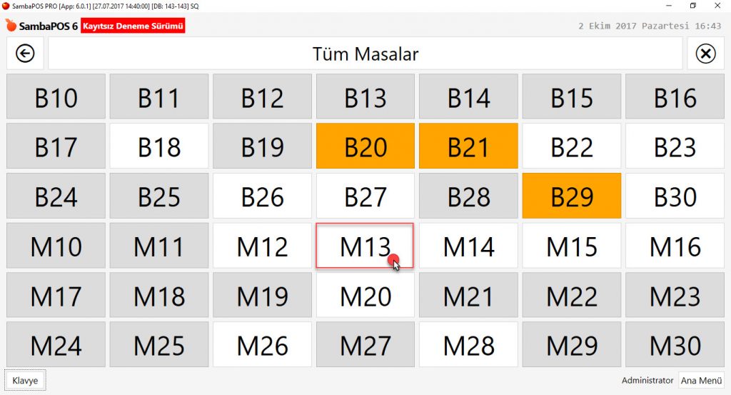 5.1.3.c. Adisyon ve Masa Birleştirme Nasıl Yapılır?