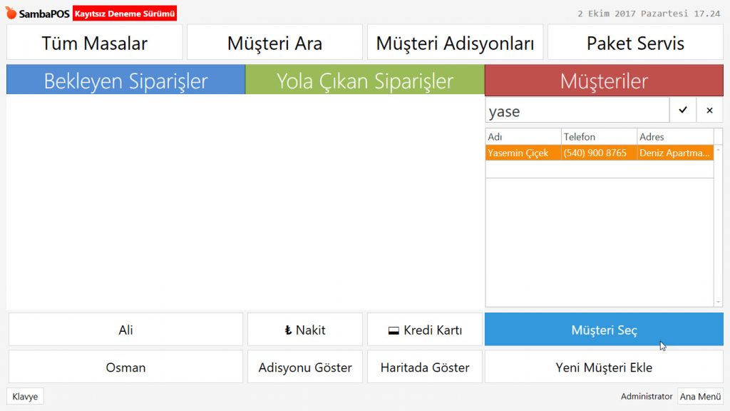 5-3-1-paket-servis-departmaninda-nasil-siparis-alinir-paket-servise-musteri-nasil-secilir-002-1024x576-1 5.1.6.a. Paket Servis Departmanında Nasıl Sipariş Alınır? Paket Servise Müşteri Nasıl Seçilir?