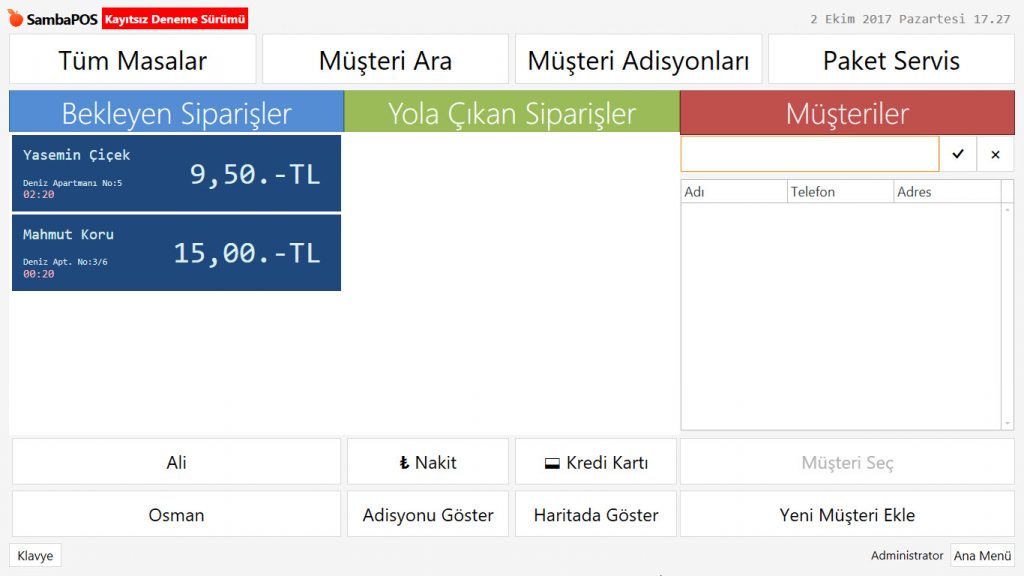 5-3-1-paket-servis-departmaninda-nasil-siparis-alinir-paket-servise-musteri-nasil-secilir-006-1024x576-1 5.1.6.a. Paket Servis Departmanında Nasıl Sipariş Alınır? Paket Servise Müşteri Nasıl Seçilir?