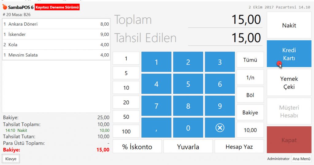 5.4.4. Parçalı Ödeme ve Ürün Bazlı Ödeme Nasıl Alınır?