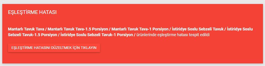 6.2. Yemek Sepeti V3 Entegrasyon Kurulumu