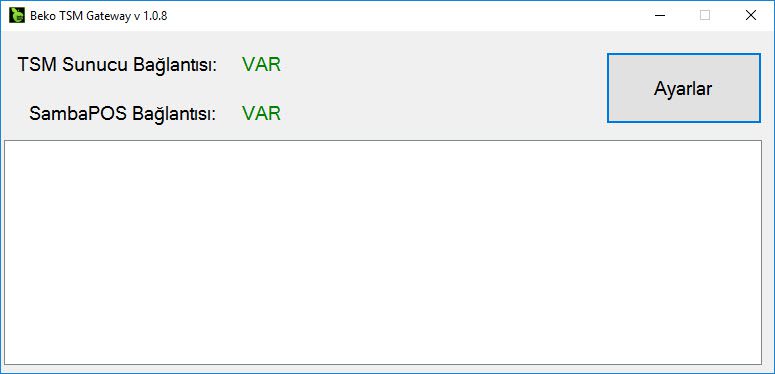 bekotsmvar-1 6.9. Beko 300 TR Yeni Nesil Yazarkasa TSM (Kablosuz Bağlantı) Entegrasyon Nasıl Yapılır?