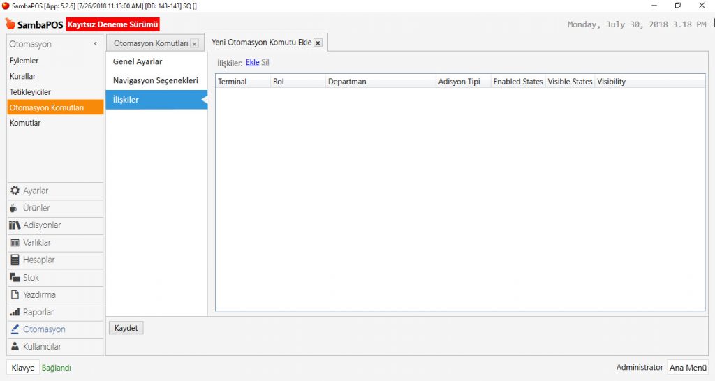4.9. Günün Spesiyali Ürünleri Nasıl Tanımlanır?