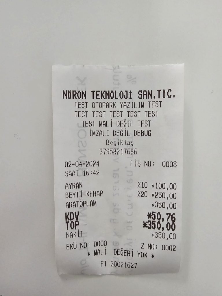 6.22. Hugin Yazarkasa GMP3 (Ethernet ile Bağlantı) Entegrasyonu Nasıl Yapılır?