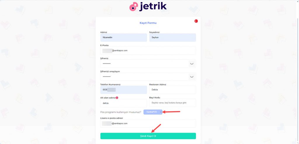 6.23. Jetrik QR Menu Entegrasyonu Nasıl Yapılır?