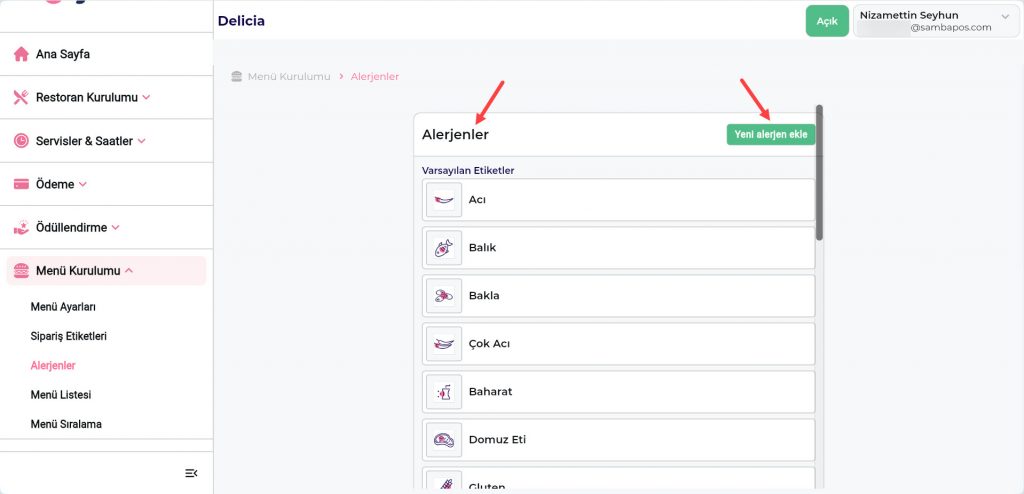 6.23. Jetrik QR Menu Entegrasyonu Nasıl Yapılır?