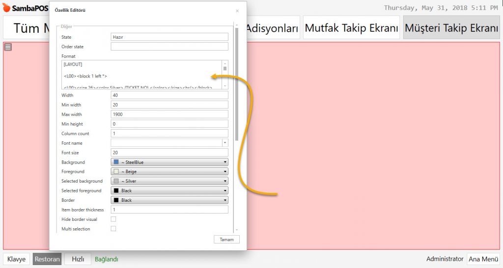 mc3bcc59fteri-takip-ekranc4b1-03-1024x546-2 4.13. Mutfak Ekranı Nasıl Hazırlanır?