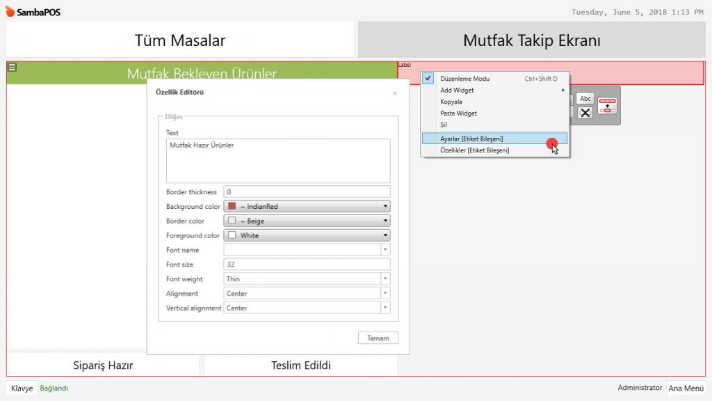 mutfak-takip-ekranc4b1-12-1-1024x576-2 4.13. Mutfak Ekranı Nasıl Hazırlanır?